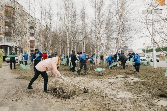 Лилия Сулейманова: В Сургуте прошел общегородской субботник // ФОТО