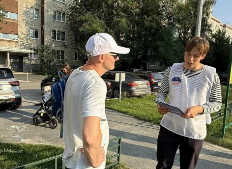 Волонтеры провели акцию «Трезвый двор» в 11 муниципалитетах Тюменской области