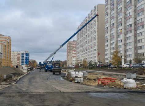 В ноябре в районе улицы Усольцева в Сургуте будут достроены два новых участка дороги