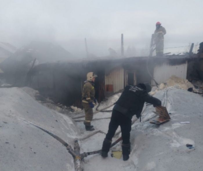 Двое югорчан погибли во время пожара 