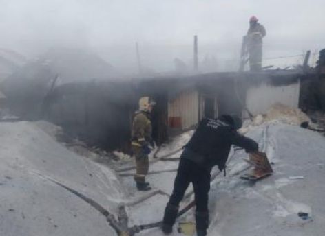 Двое югорчан погибли во время пожара