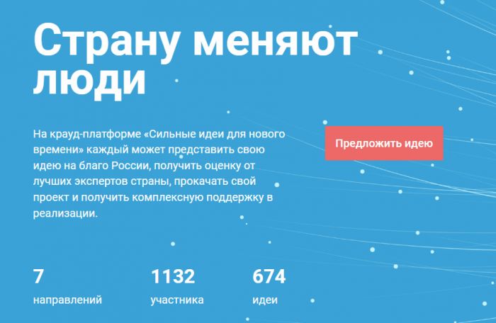 ​Югорчане присоединятся к всероссийскому сбору лучших идей для нового времени