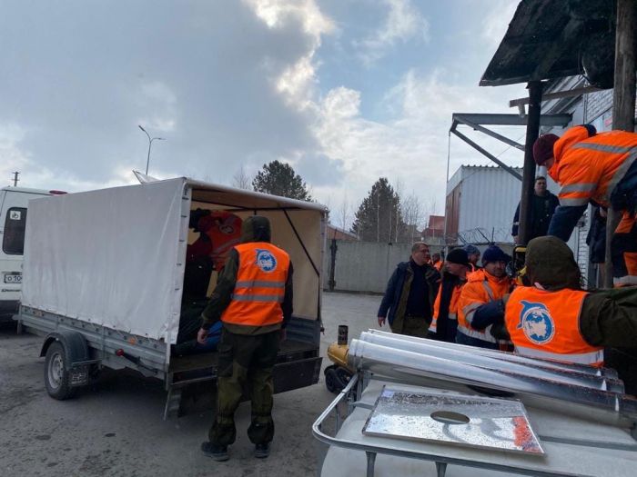 ​За две недели молодые югорчане собрали 2,5 тонны гуманитарного груза