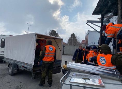 ​За две недели молодые югорчане собрали 2,5 тонны гуманитарного груза