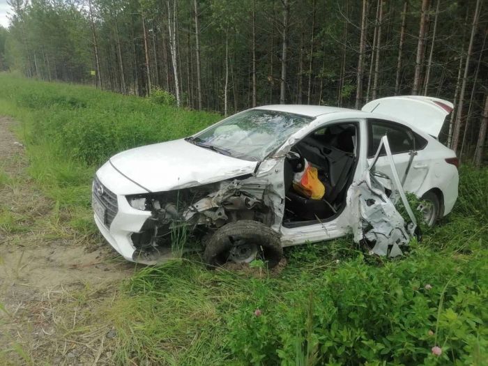 Трое сургутян пострадали из-за выезда на встречку в Советском районе