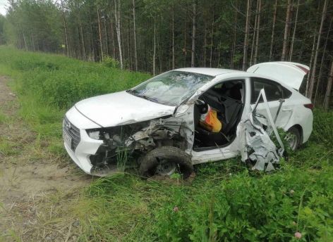 Трое сургутян пострадали из-за выезда на встречку в Советском районе