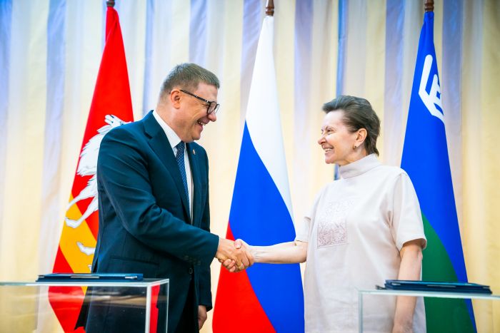 ​Наталья Комарова принимала бизнес-миссию из Челябинской области