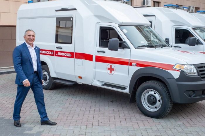 ​Тюменская область направила в Краснодон три автомобиля «скорой»