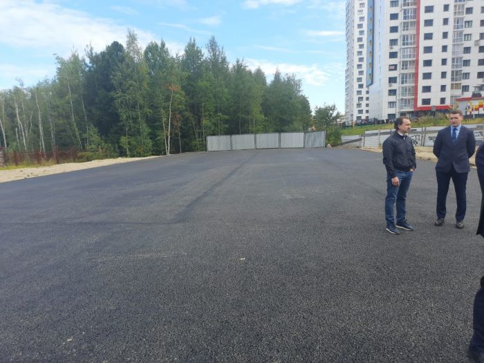​В 20А микрорайоне Сургута прошла общественная приемка первого этапа благоустройства парка