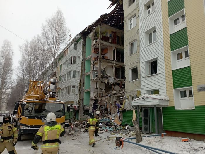 В Нижневартовске объявили траур по погибшим при обрушении дома