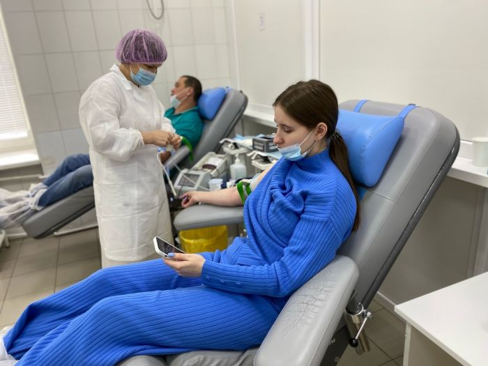 За прошлый год порядка 13 тысяч югорчан сдавали кровь в качестве доноров
