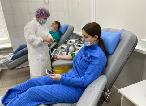 За прошлый год порядка 13 тысяч югорчан сдавали кровь в качестве доноров