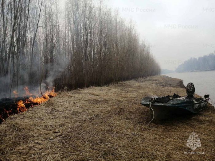 ​Гасили огонь котелками, черпаками. В Березовском районе спасли лес от пожара