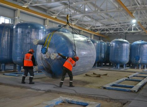 Фильтровальная станция в Нефтеюганске готова на 80%