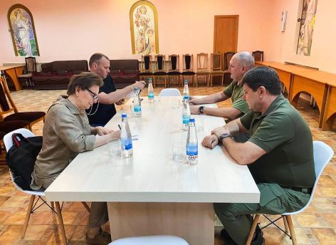 Наталья Комарова посетила ДНР