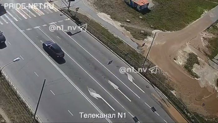В Нижневартовске вода рванула из-под земли