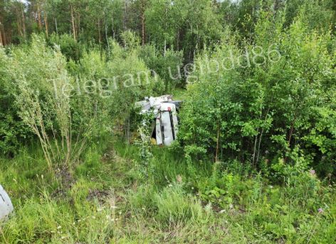 В Югре нетрезвый водитель улетел в кювет и сбежал с места ДТП