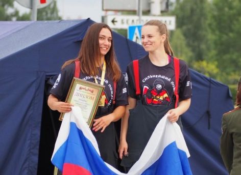 Югорчанка показала высший класс на соревнованиях пожарных