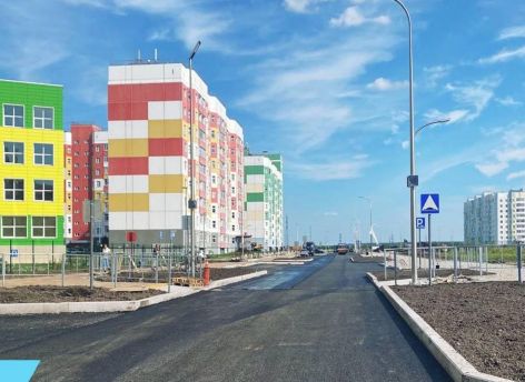​В Нижневартовске завершается строительство важной дороги