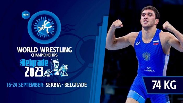 Югорский борец Заурбек Сидаков стал трехкратным чемпионом мира
