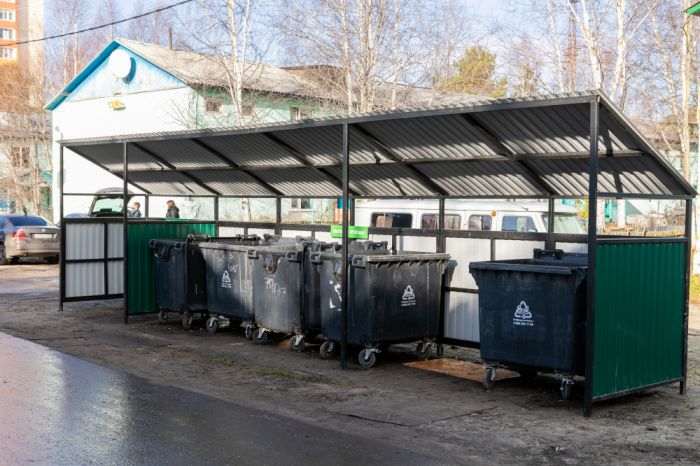 В Сургутском районе обустраивают 30 контейнерных площадок