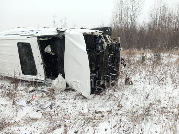 Два ребенка получили травмы в ДТП на загородной дороге Югры