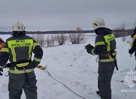 В МЧС Югры рассказали, что делать провалившимся в полынью