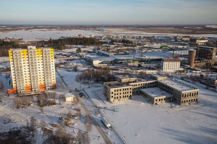 В Сургуте параллельно идет строительство сразу четырех школ
