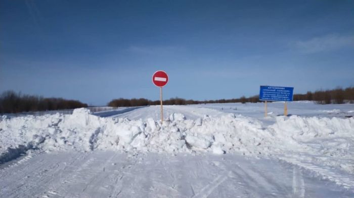 ​Зимники Сургутского района закрыли для грузовиков массой более 5 тонн