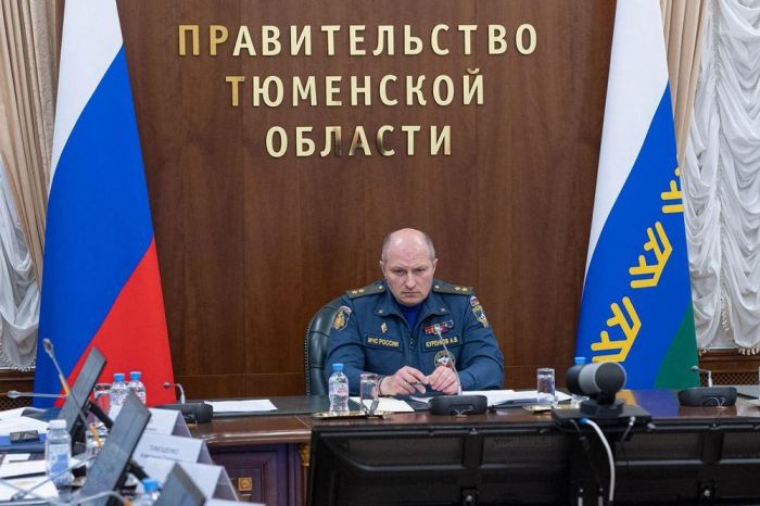 ​Глава МЧС России поблагодарил тюменцев за работу по борьбе с паводком