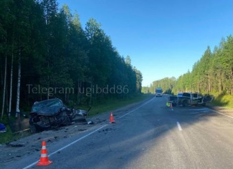 На трассе «Тюмень-Тобольск-Ханты-Мансийск» произошло массовое ДТП с пострадавшими