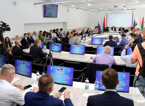 ​Потенциал Тюменской области представили на Форуме регионов Беларуси и России
