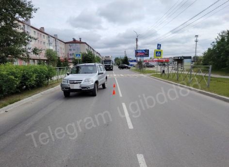 В Югорске при ДТП пострадал ребенок