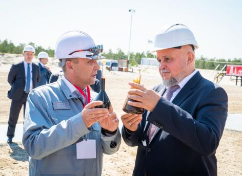 Сергей Цивилев посетил объекты нефтекомпании «ЛУКОЙЛ»