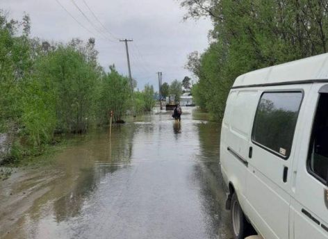 Уровень воды в Оби снизился до 938 см - на 42 см ниже критической отметки