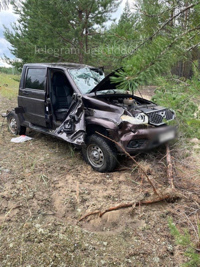 ​В Нижневартовском районе опрокинулся автомобиль с пьяным водителем без прав