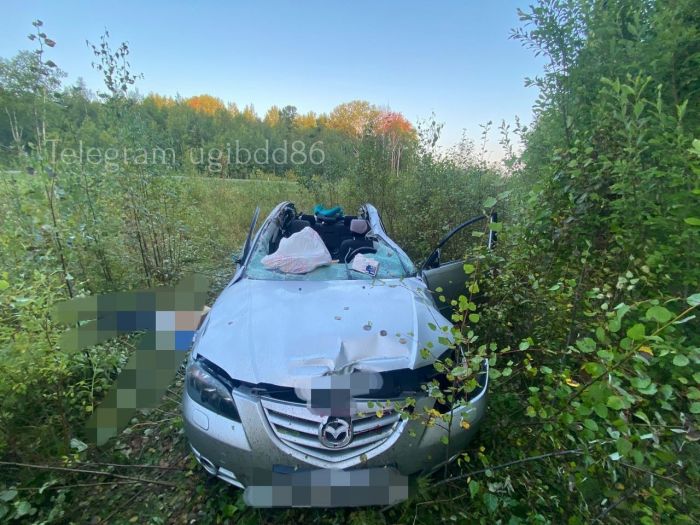 На трассе ХМАО в ДТП погибли водитель и шестилетняя девочка