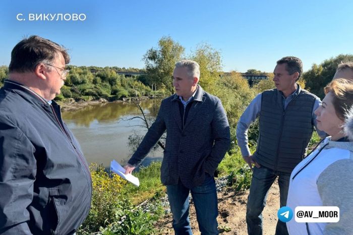 ​Александр Моор посетил муниципалитеты, пострадавшие от паводка