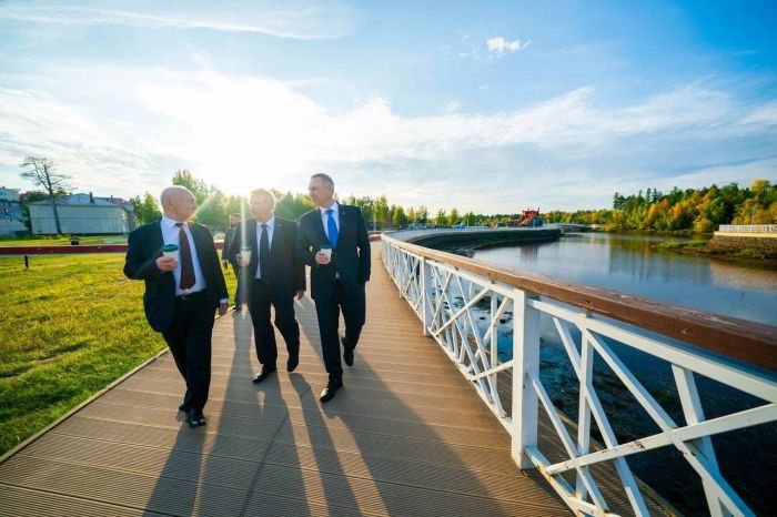 ​В Белоярском открыто новое общественное пространство, посвященное подвигам геологов