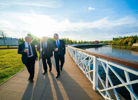 В Белоярском открыто новое общественное пространство, посвященное подвигам геологов