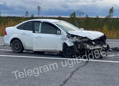 В Сургутском районе молодой водитель устроил ДТП с пострадавшими