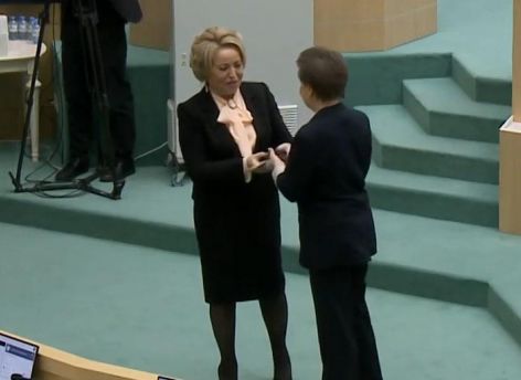Наталья Комарова стала сенатором Совета Федерации