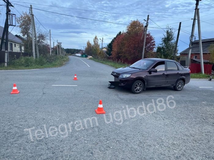 ​В Югре в ДТП пострадали два юных велосипедиста