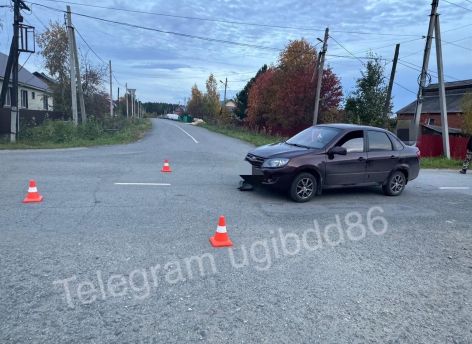 В Югре в ДТП пострадали два юных велосипедиста