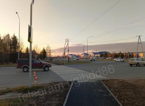 В Нягани пожилой водитель иномарки сбил пенсионера