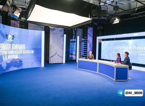 Александр Моор в прямом эфире рассказал о строительстве социальных объектов
