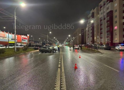 Житель Сургута нарушил ПДД и устроил автоаварию