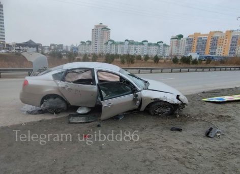В столице ХМАО при ДТП погиб пассажир