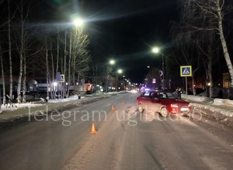 Молодая югорчанка получила травмы на пешеходном переходе