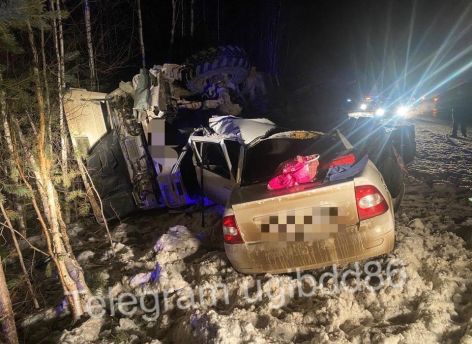 В ХМАО при ДТП погибли два человека